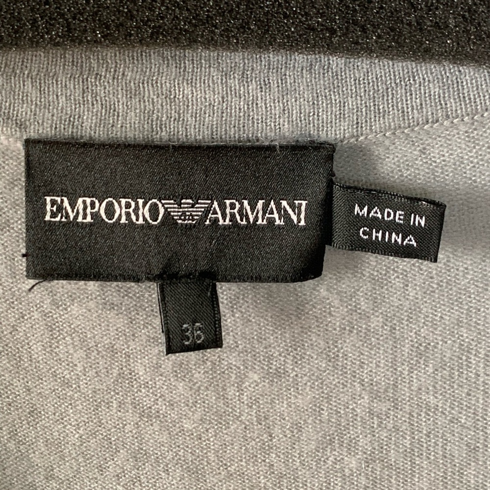 Emporio Armani women’s cashmere top size 36 - Picture 6 of 9